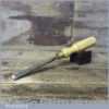 Vintage W Marples Carpenter’s 5/8” Gouge Chisel - Sharpened Honed