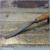 Vintage S.J. Addis 1/2” Curved Wood Carving Gouge Chisel - Sharpened Honed