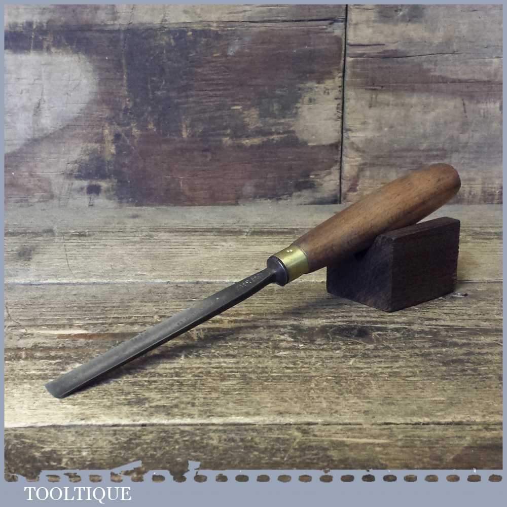 Vintage Parry & Son Herring 3/8” Straight Wood Carving Chisel - Sharpened Honed
