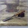 Large Vintage Hopkinson Carpenter’s 7/8” Gouge Chisel - Sharpened Honed