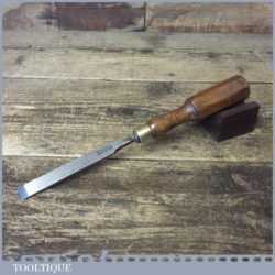 Vintage Brades & Co Carpenter’s 1/2” Firmer Chisel - London Pattern Handle