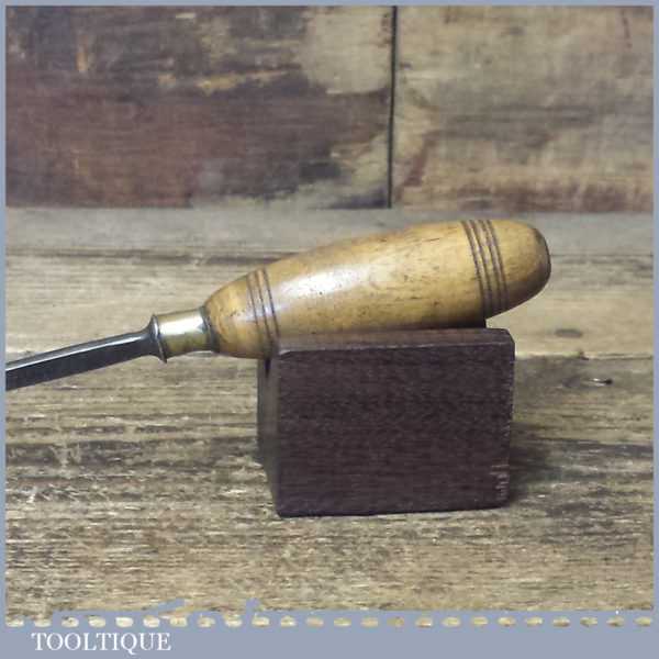 Vintage No: 32 JB Addis 1/4” Wood Carving Spoon Gouge Chisel – Fully ...