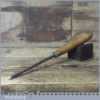 Vintage W Marples 1/4” Straight Wood Carving Incannel Gouge Chisel - Refurbished