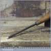 Vintage W Marples 1/4” Straight Wood Carving Incannel Gouge Chisel - Refurbished