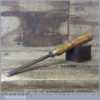 Vintage Marples 1/2” Straight Wood Carving Incannel Gouge Chisel - Fully Refurbished