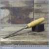 Vintage Buck & Hickman Toga 1/4” Straight Wood Carving Gouge Chisel