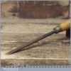 Vintage I. Sorby 1/4” Skewed Carving Chisel - Sharpened Honed