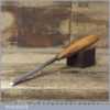 Vintage 5/16” Straight Wood Carving Incannel Gouge Chisel - Sharpened Honed