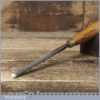 Vintage 5/16” Straight Wood Carving Incannel Gouge Chisel - Sharpened Honed