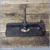 Small Vintage Handmade Cast Steel Hand Router Plane - Good Condition