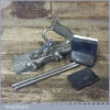 Vintage Record No: 044 Plough Plane Plus 10 Cutters - Fully Refurbished