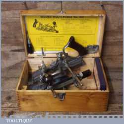 Vintage Boxed Record No: 405 Combination Plough Plane - Fully Refurbished