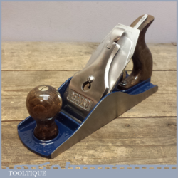 Vintage Record 04 ½ Wide Bodied Smoothing Plane - Old Woodworking Tool