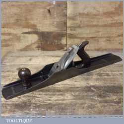 Vintage Stanley Bedrock USA No: 607 Jointer Plane Pat 1910 - Original Sweetheart Iron