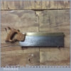 Vintage Buck & Hickman London 14” Brass Back Bench Saw 11 TPI - Sharpened