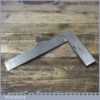 Vintage Moore & Wright 6” Engineer’s Precision Set Square - Good Condition