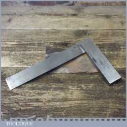 Vintage Moore & Wright 6” Engineer’s Precision Set Square - Good Condition