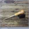 Vintage Woden Push Pin Tool Beechwood Handle - Good Condition