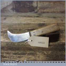 Vintage Cobbler’s Leatherworking Butt Knife Sheffield - Good Condition