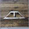 Vintage Carpenters 6” Cast Steel Mitre Template - Good Condition