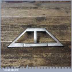 Vintage Carpenters 6” Cast Steel Mitre Template - Good Condition