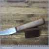 Vintage Cobblers Leatherworking Knife - Good Sharp Condition