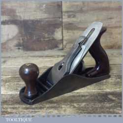 Vintage Pre-War Stanley USA No: 4 Smoothing Plane Pat 1910 - Fully Refurbished