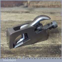 Vintage Record No: 077A Bull Nose Or Chisel Plane - Fully Refurbished