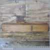 Rare Antique Brain Late Shepley 1810-1817 Carpenter’s 22” Beechwood Trying Plane