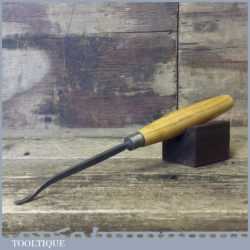Vintage No: 21 I. Sorby 3/16” Woodcarving Spoon Bit Chisel - Fully Refurbished