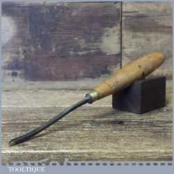 Vintage No: 20 W. Marples & Sons 3/4” Curved Woodcarving Gouge chisel - Fully Refurbished