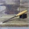 Vintage I. Sorby Carpenter’s 3/8” Cannel Gouge Chisel - Fully Refurbished