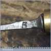 Vintage S.J. Addis & Sons 5/16” No: 5 Straight Wood Carving Chisel - Fully Refurbished