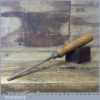 Vintage I. Sorby Carpenter’s 1/4” Gouge Chisel Ash Handle - Fully Refurbished