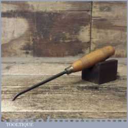 Vintage S.J. Addis Ward & Payne 3/32” Woodcarving Spoon Bit Chisel - Fully Refurbished
