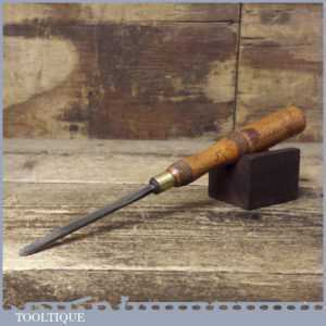 Vintage Thomas Ibbotson & Co. 1/4” Wood Carving Gouge Chisel - Fully Refurbished