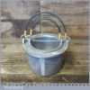 Crisp 4” Cast Aluminium Glue Pot - Good Condition Ready For Use