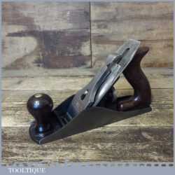 Vintage Pre War Stanley USA No: 4 Smoothing Plane - Original Stanley Sweetheart Iron