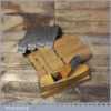 Vintage Pattern Makers Smoothing Plane With 10 No: Interchangeable Soles Blades