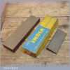 Vintage Norton India Oil stone In Original Box - Sharpening Tool