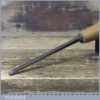 Vintage Stormont Carpenter’s 1/4” Incannel Gouge Chisel - Sharpened Honed
