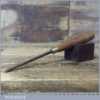 Vintage S.J Addis Carpenter’s 1/4” Gouge Chisel - Sharpened Honed