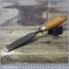 Vintage I. Sorby Carpenter’s 1 ¼” Firmer Chisel - Fully Refurbished