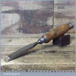 Vintage Hale Bros 3/4” Heavy Duty Flat Firmer Chisel - Fully Refurbished