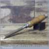 Vintage Stormont Carpenter’s 1/2” Heavy Duty Flat Firmer Chisel - Fully Refurbished