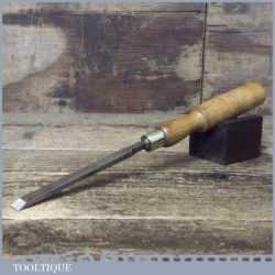 Vintage W. Marples Carpenter’s 3/8” Firmer Chisel - Fully Refurbished