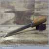 Vintage E. Audus Carpenter’s 3/8” Cast Steel Mortice Chisel - Sharpened