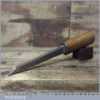Vintage E. Audus Carpenter’s 3/8” Cast Steel Mortice Chisel - Sharpened