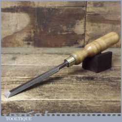 Vintage E A Bell & Son Carpenter’s 5/8” Bevel Edge Chisel - Sharpened Honed