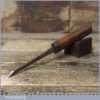 Carpenter’s 1/8” Cast Steel Mortice Chisel Ash Handle - Sharpened Honed